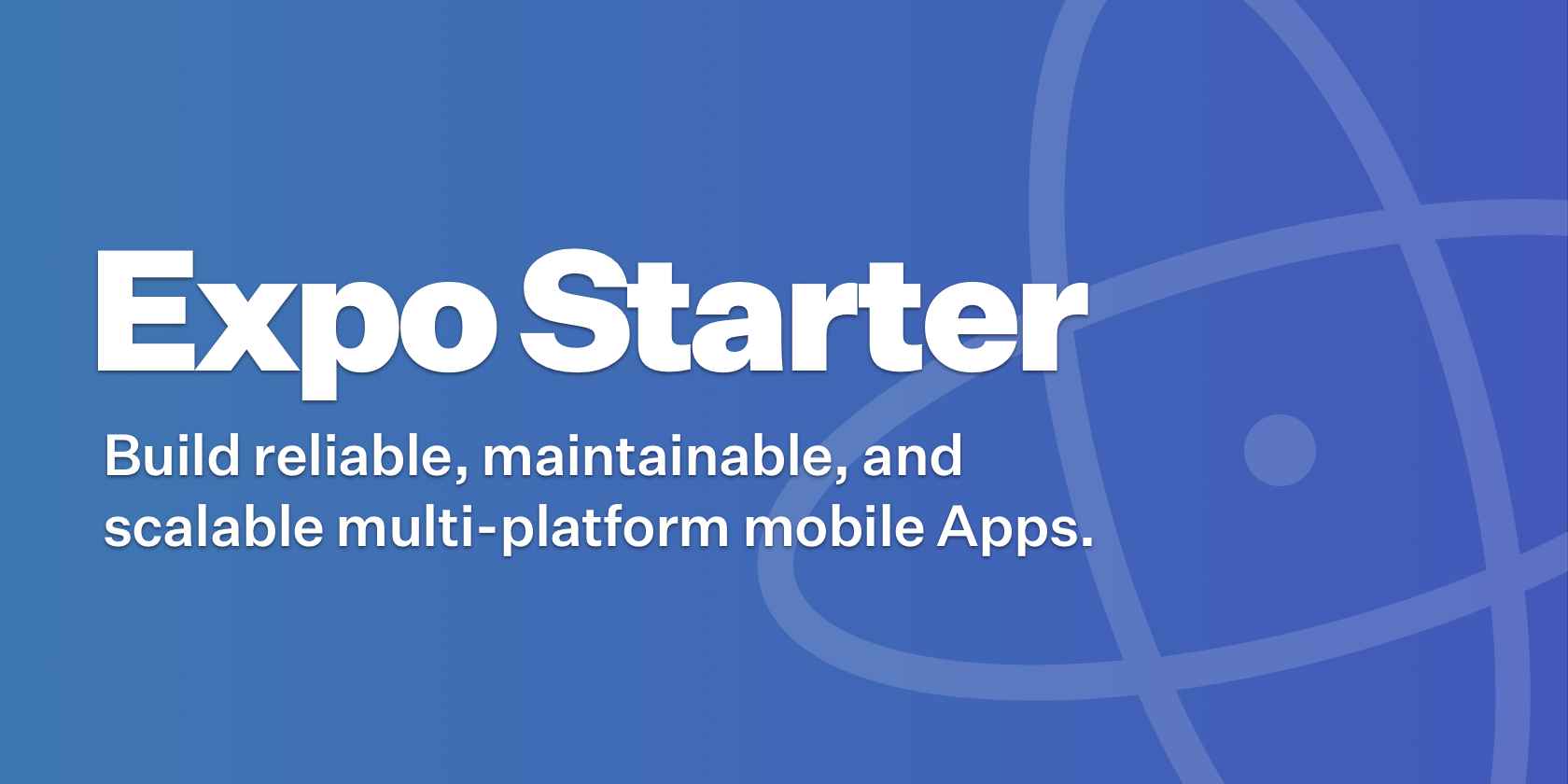 expo-local-first-template preview